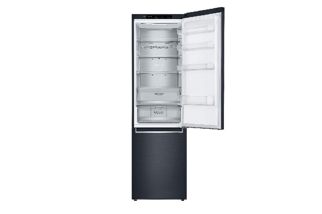 LG Combină frigorifică | Clasa D | 384 L | Total No Frost | Compresor Linear Inverter 10 ani garanție | Door Cooling+™ | FRESHConverter™ | Negru mat, GBB72MCVFN, thumbnail 8