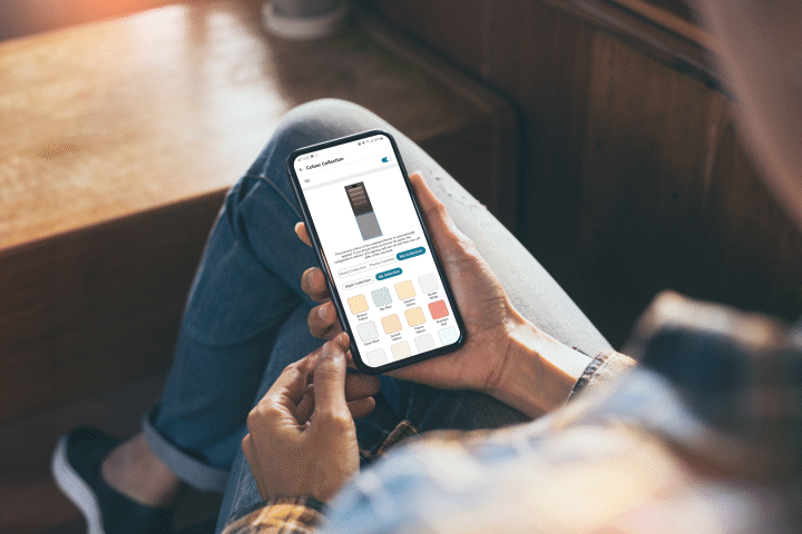 Imagine care arată o aplicație ce permite manipularea frigiderului 