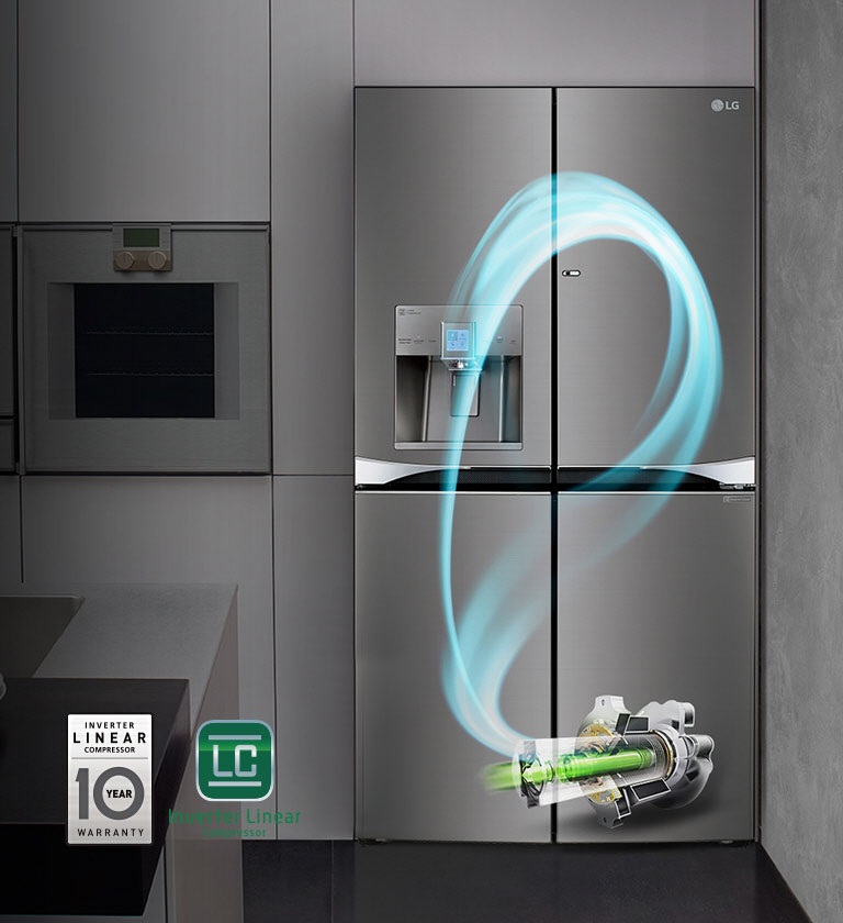 Noua gamă de frigidere LG Side by Side4