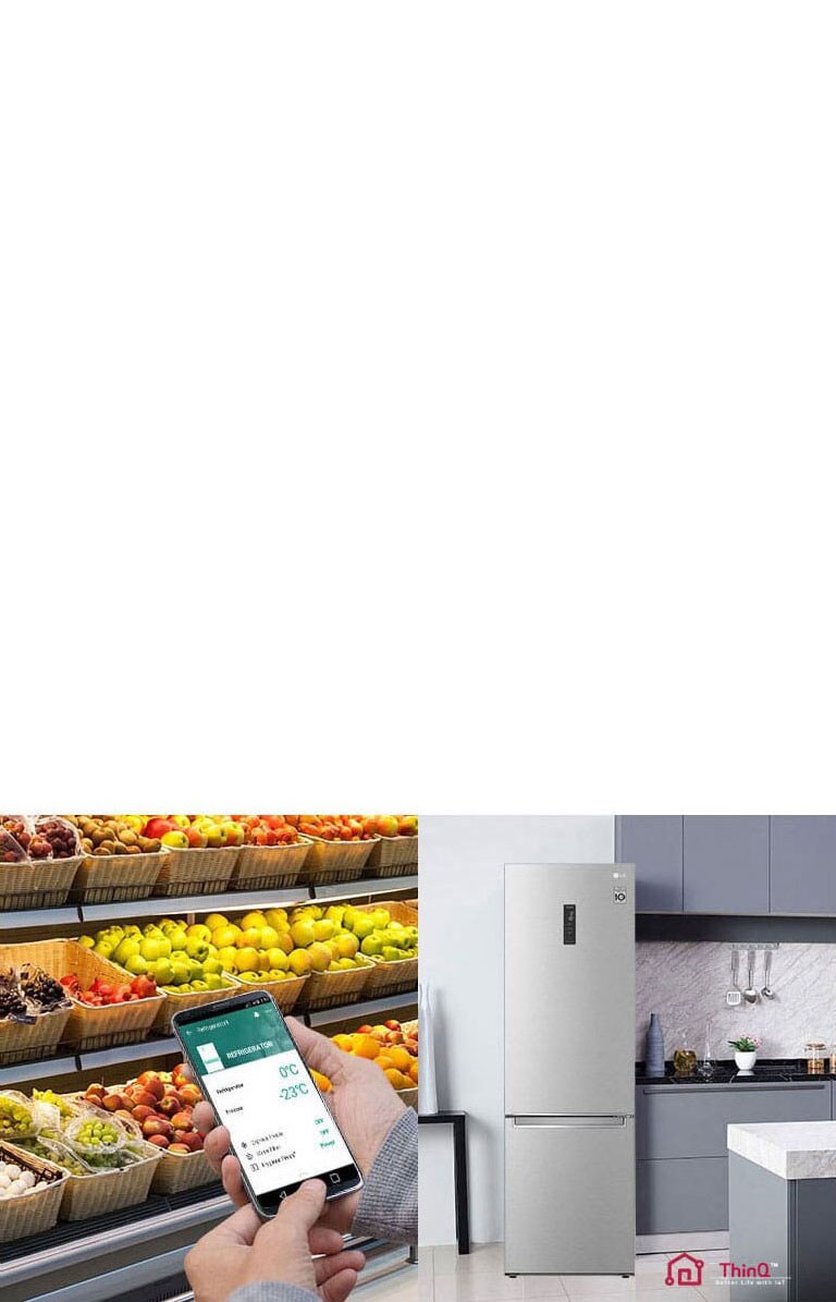 Reglează setările frigiderului de la distanță