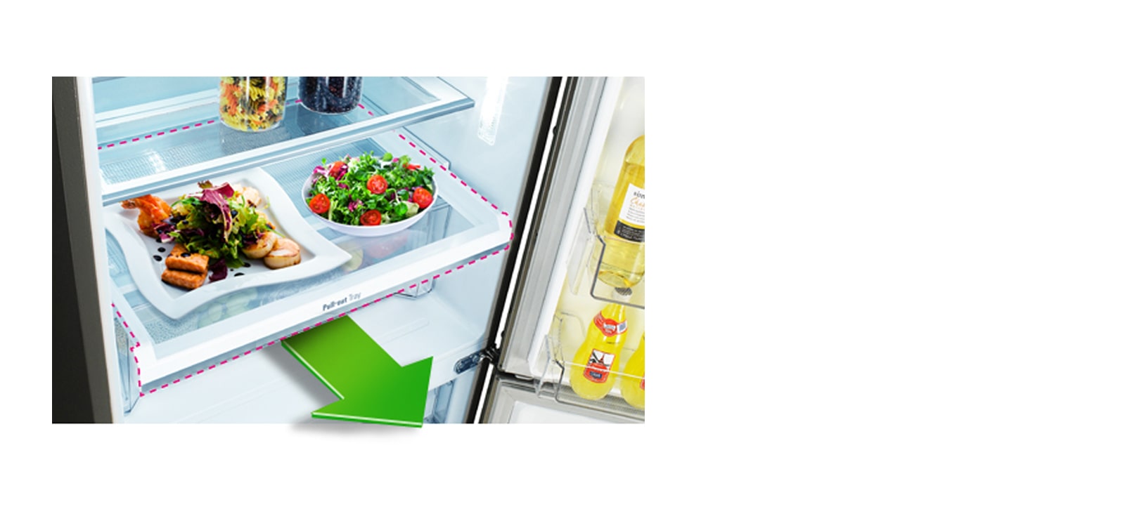 Tavă retractabilă<br>1