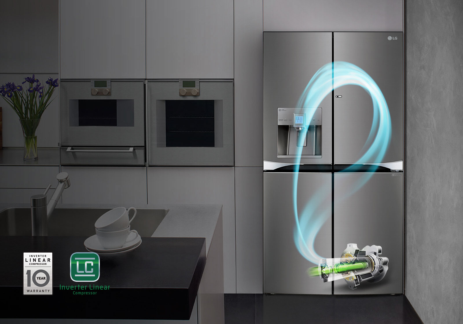 Noua gama de frigidere LG Side by Side3