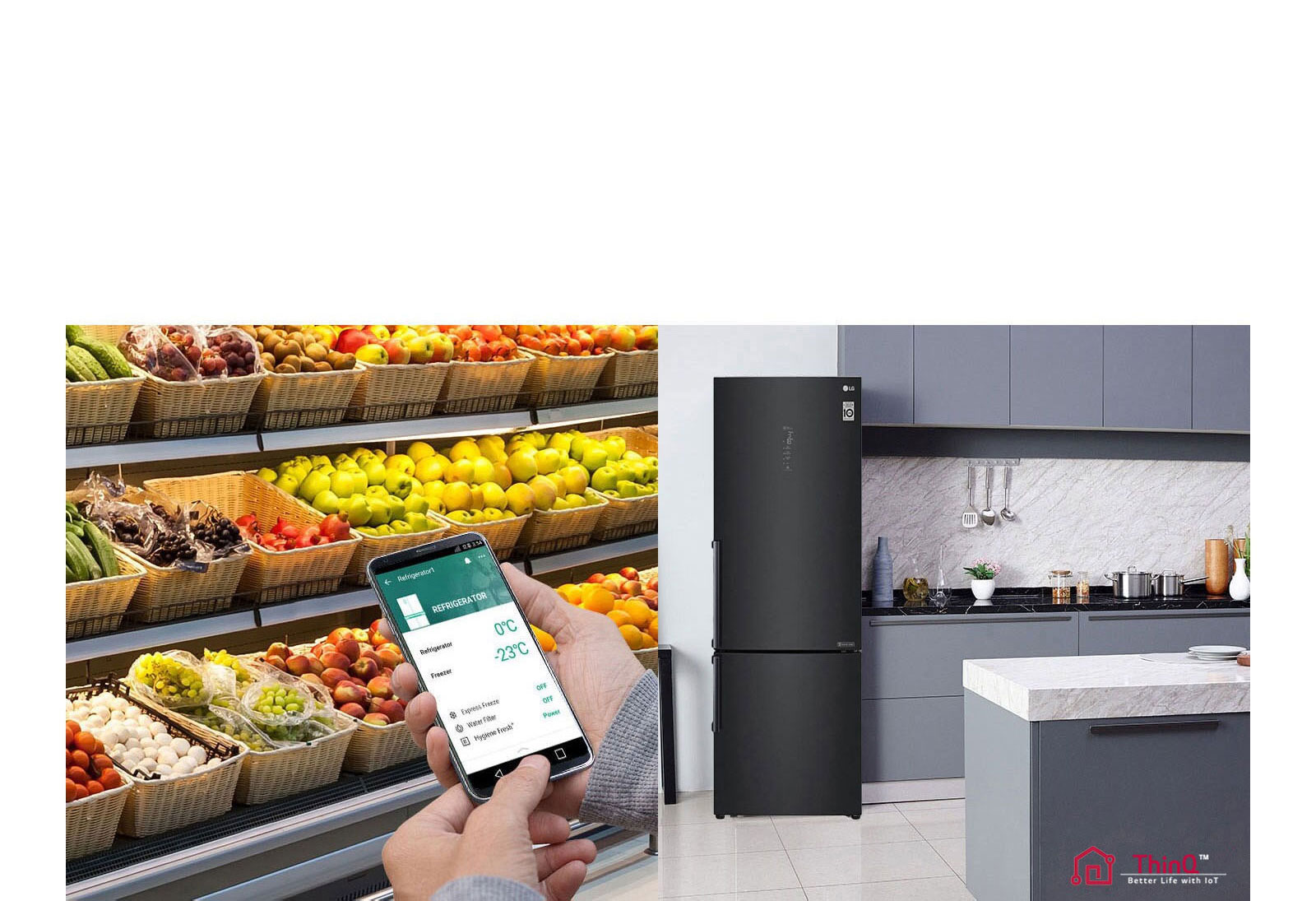 Reglează setările frigiderului de la distanță