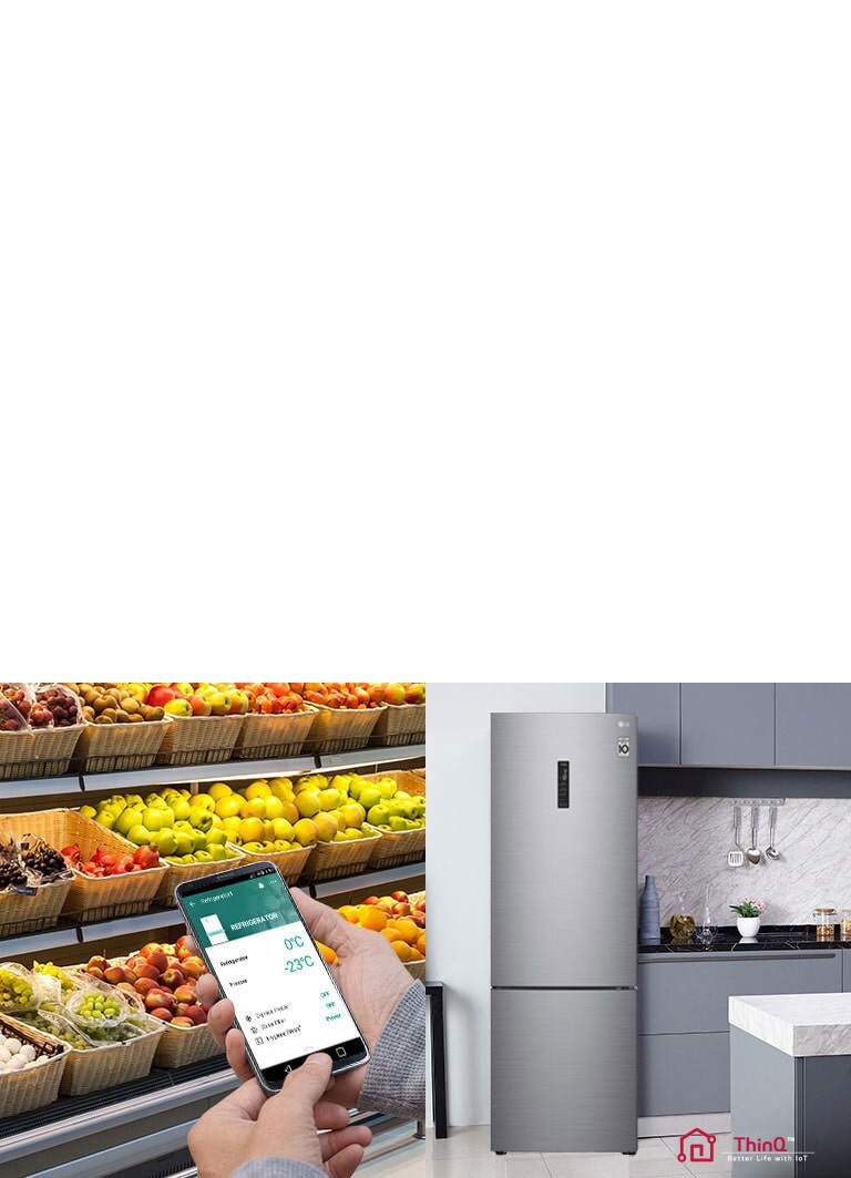 Reglează setările frigiderului de la distanță