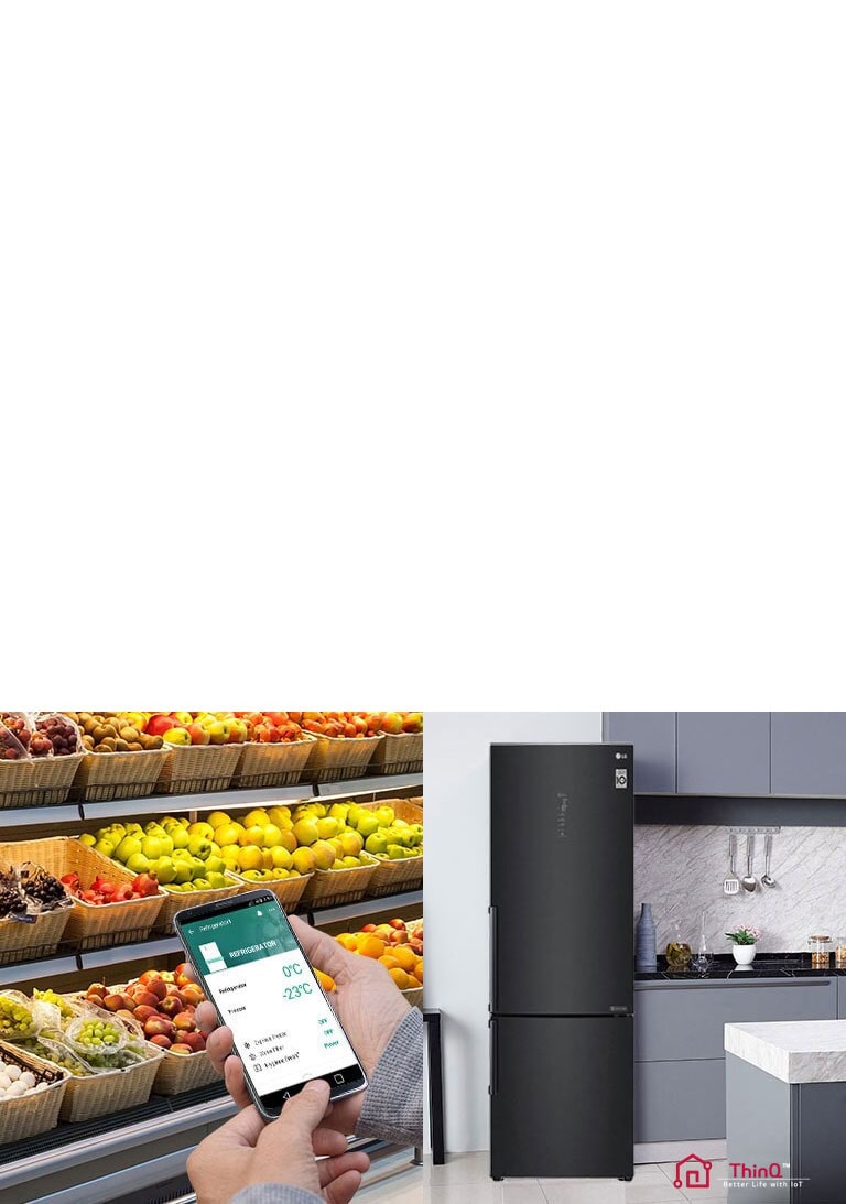 Reglează setările frigiderului de la distanță