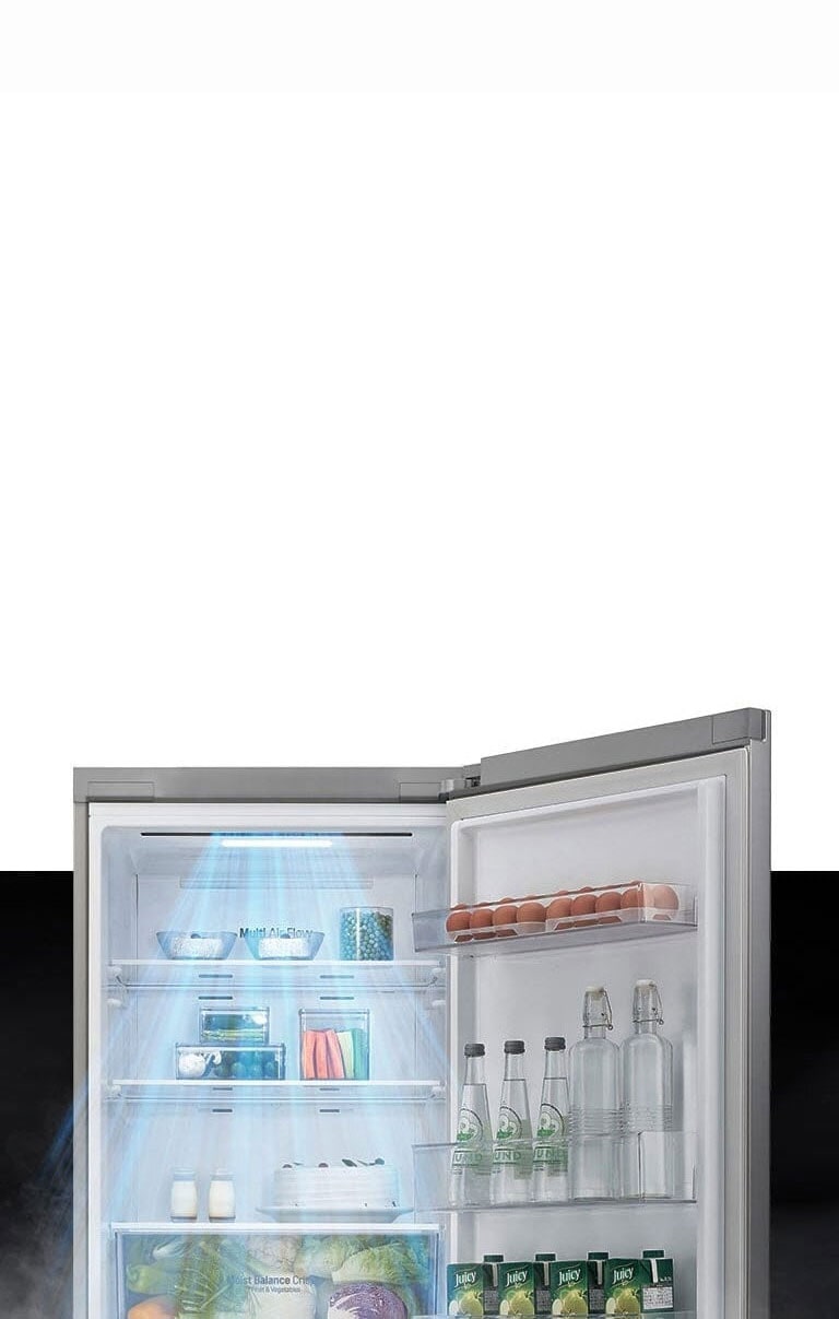 Răcire cu până la 32%* mai rapidă și mai uniformă