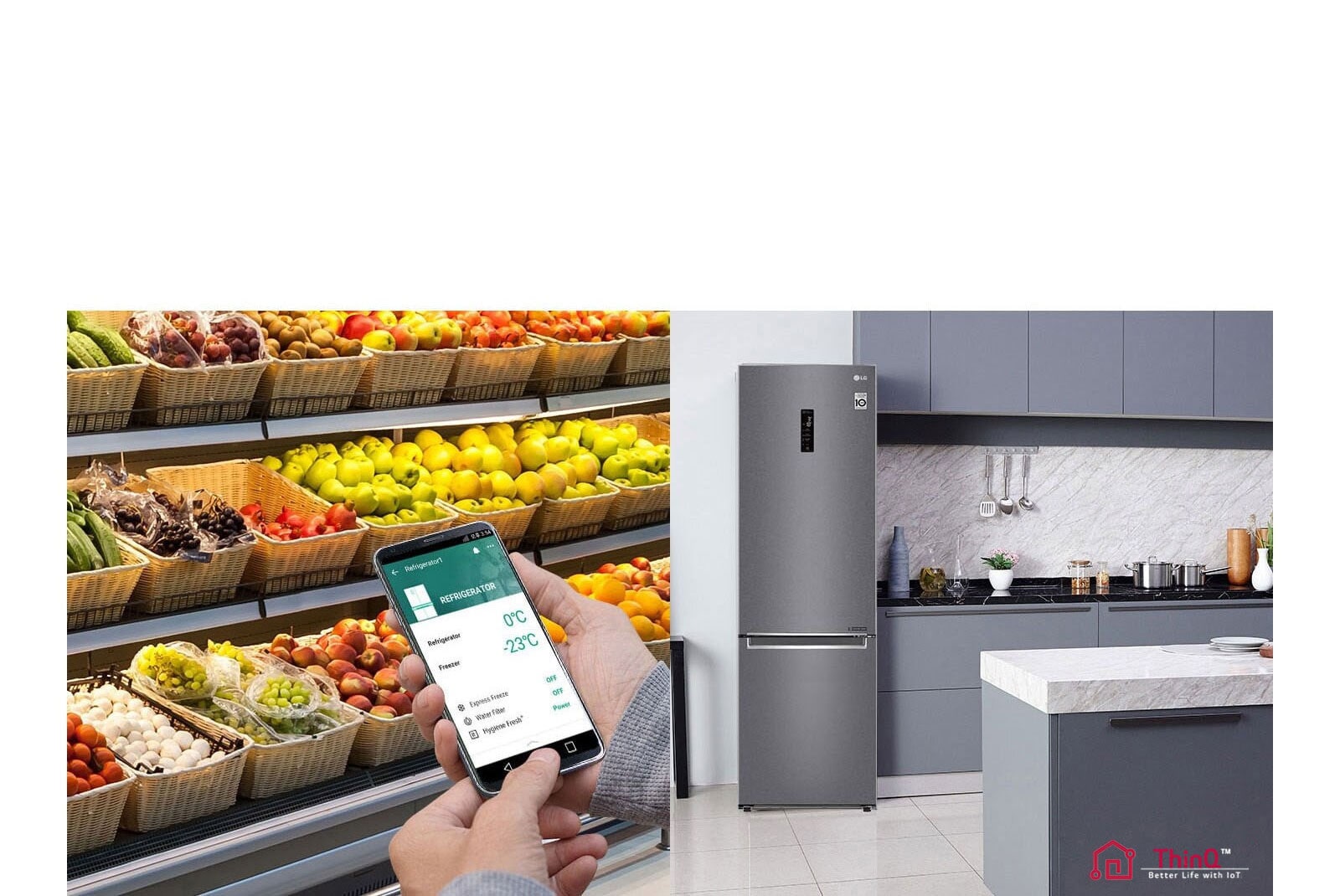 Reglează setările frigiderului de la distanță