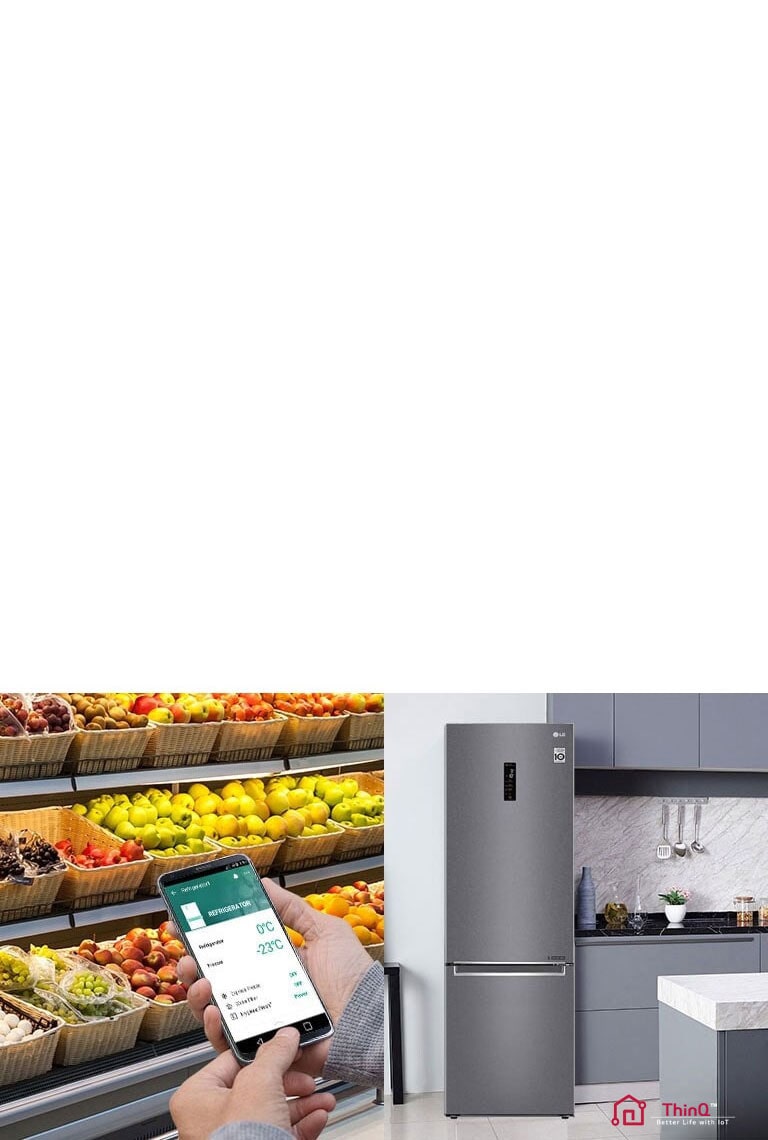 Reglează setările frigiderului de la distanță