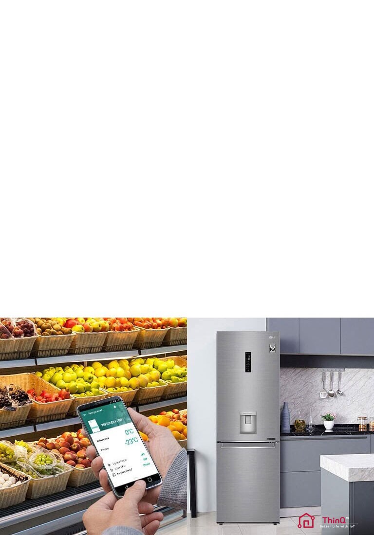 Reglează setările frigiderului de la distanță