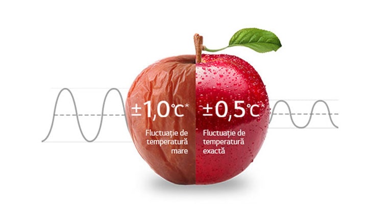 Sistem precis de control al temperaturii.