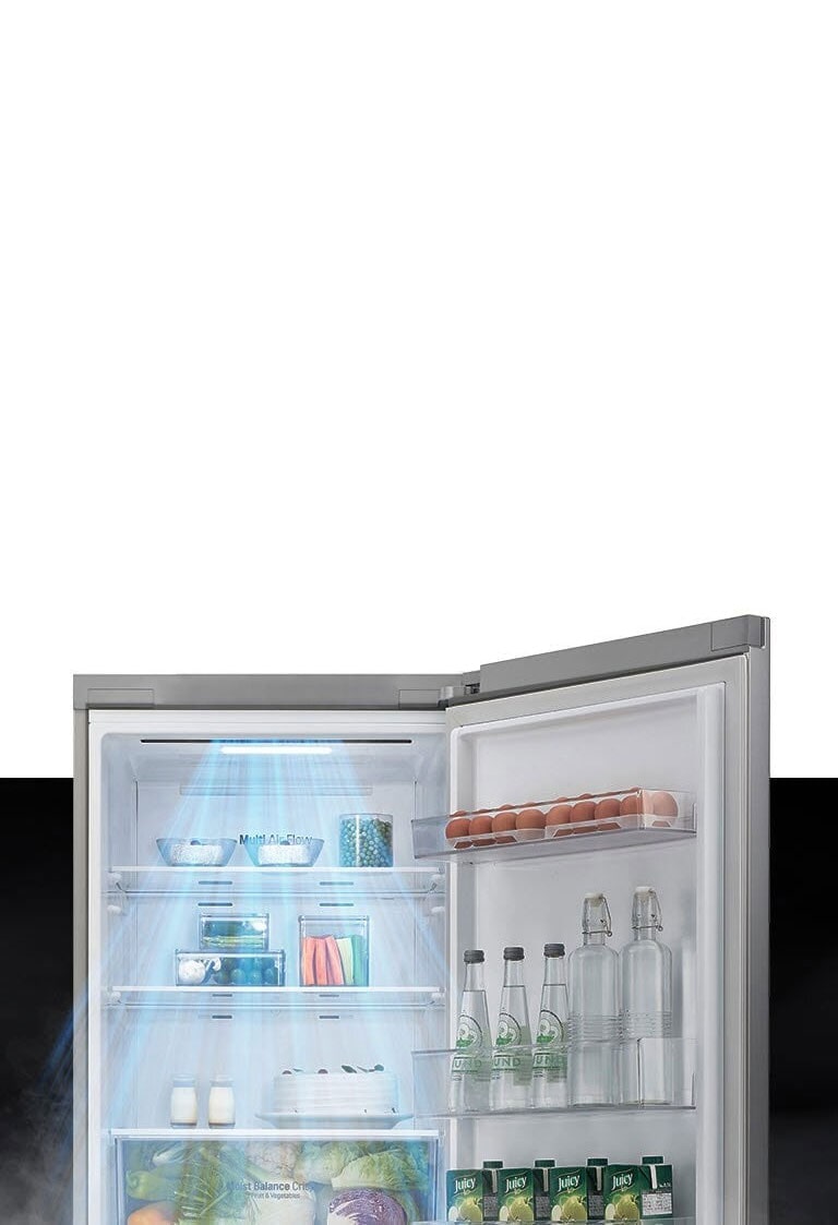 Răcire mai rapidă a alimentelor depozitate pe ușă