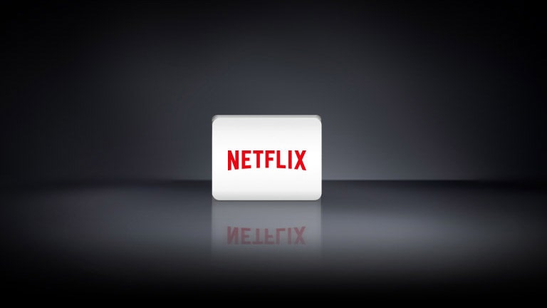 Patru sigle de aplicații de la stânga la dreapta: Netflix