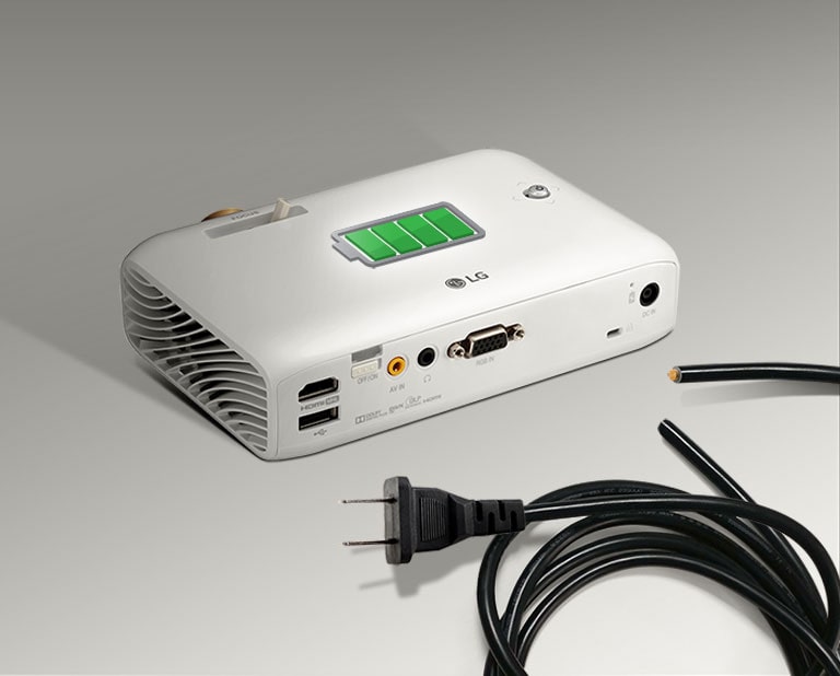 Baterie integrată cu autonomie de până la 2,5 ore2