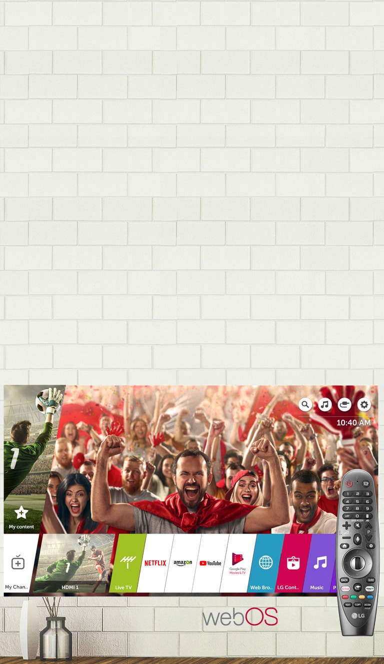 WebOS simplu și intuitiv<br>2