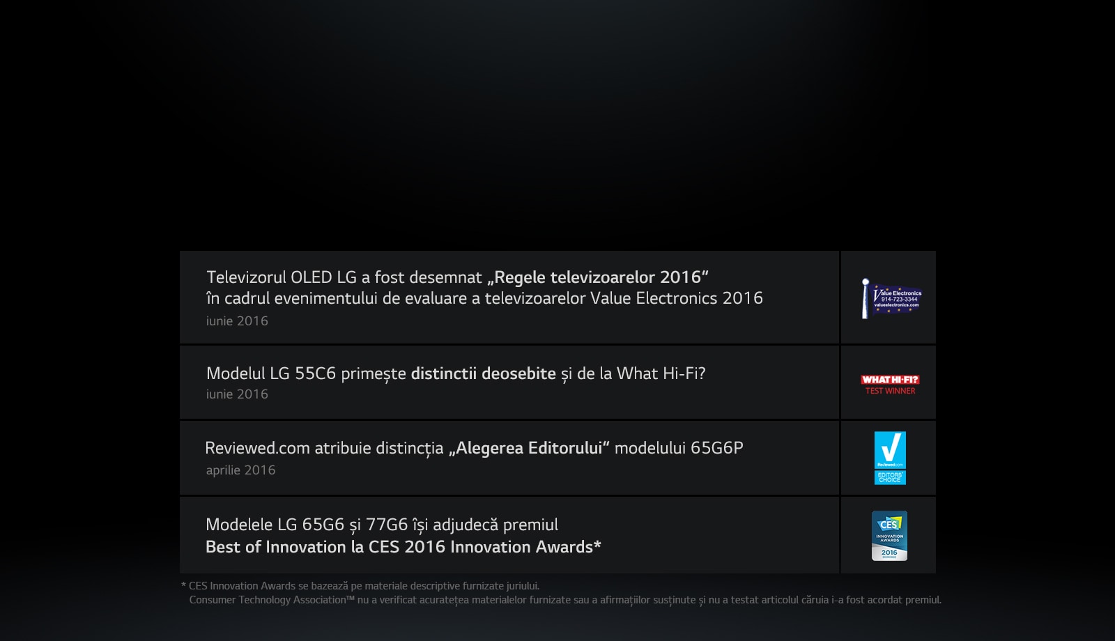 Vezi ce parere au expertii despre LG OLED TV
