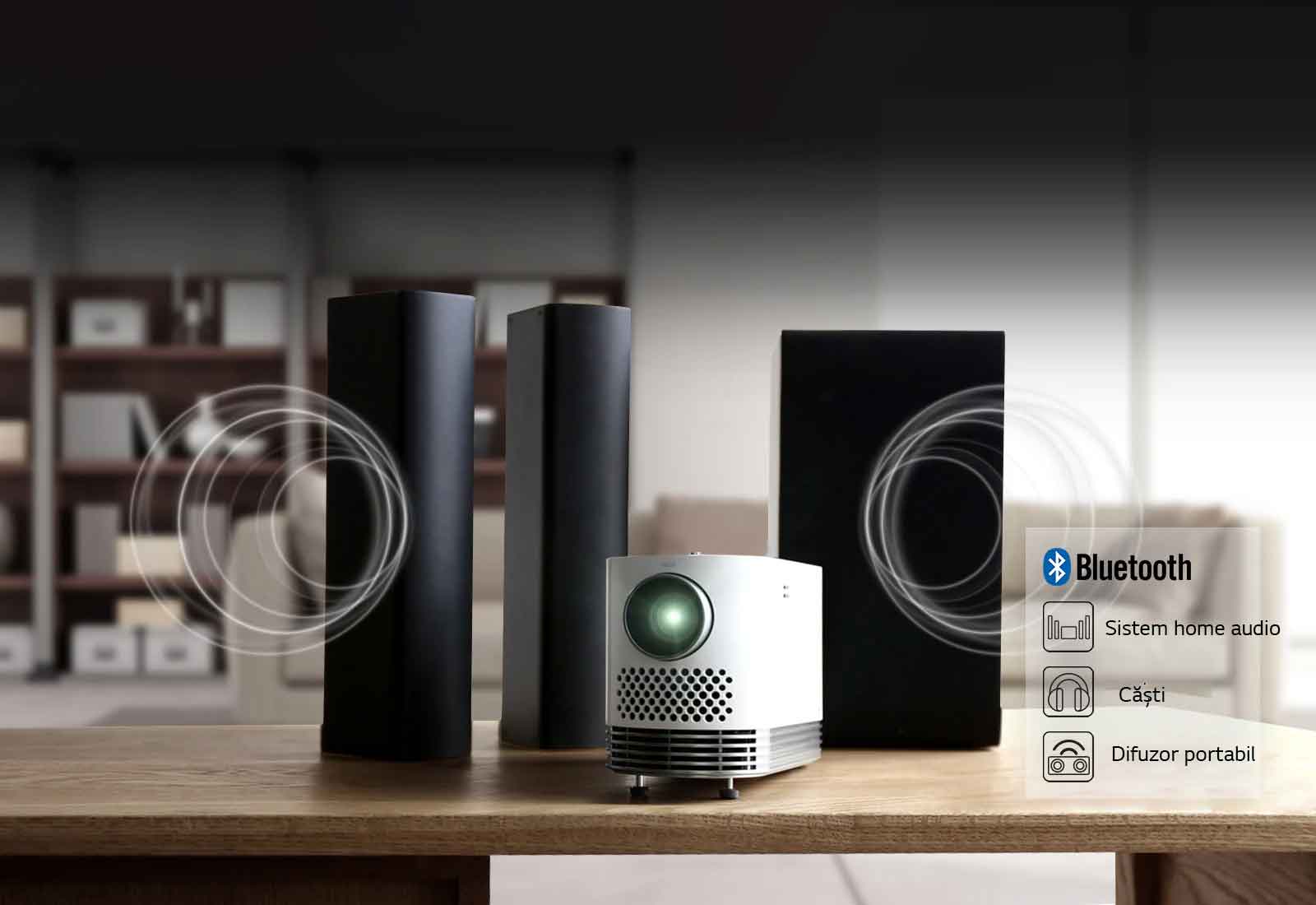 Compatibilitate audio prin conexiune Bluetooth 