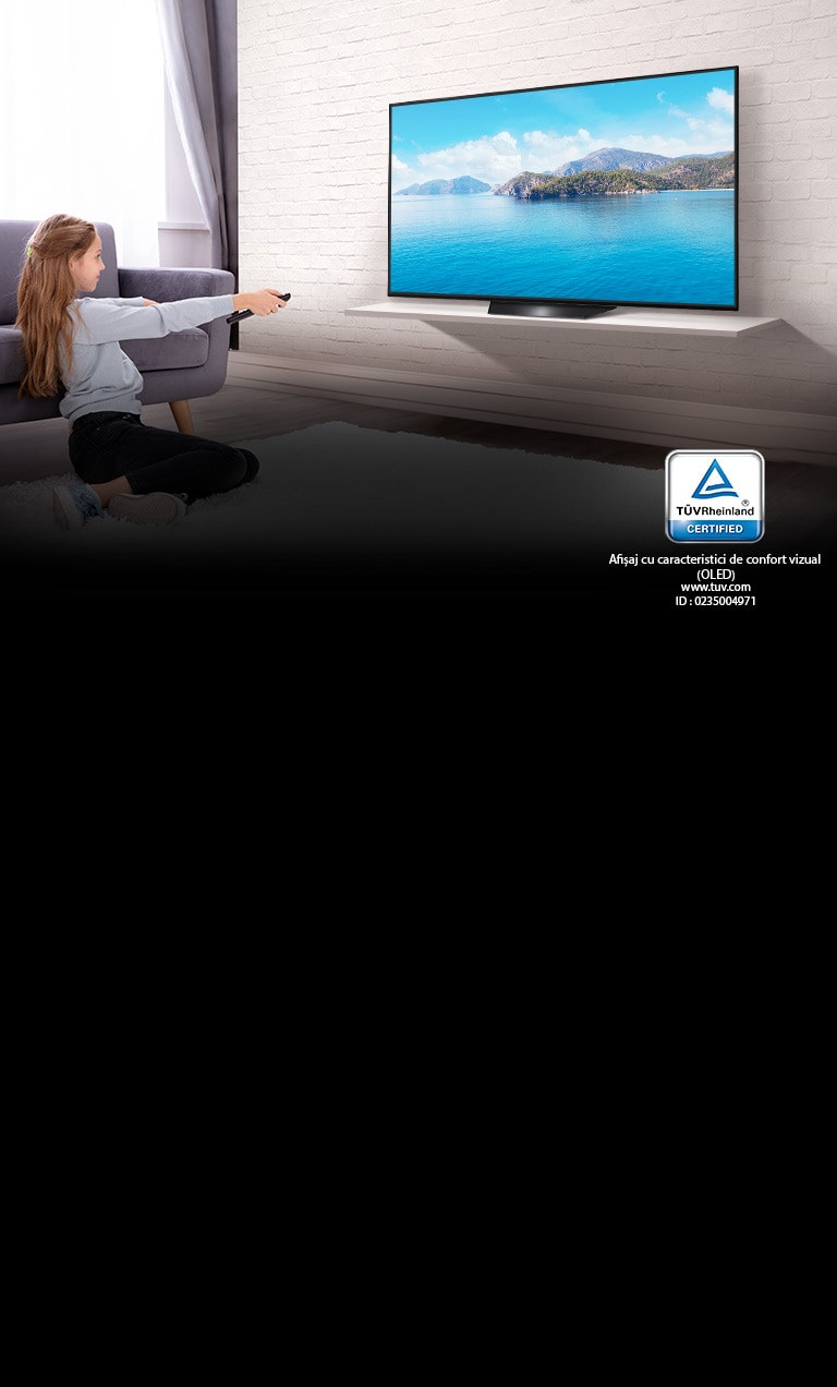 Afisaj confortabil<br>certificat de TÜV Rheinland2