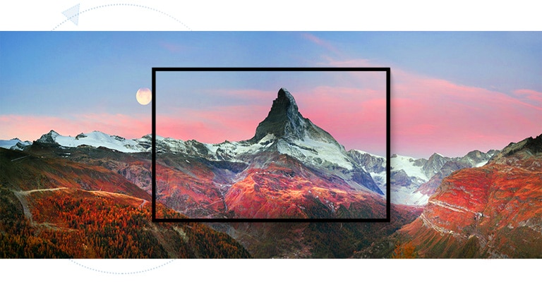 Un cadru cu un peisaj de munte magnific (redă videoclipul)