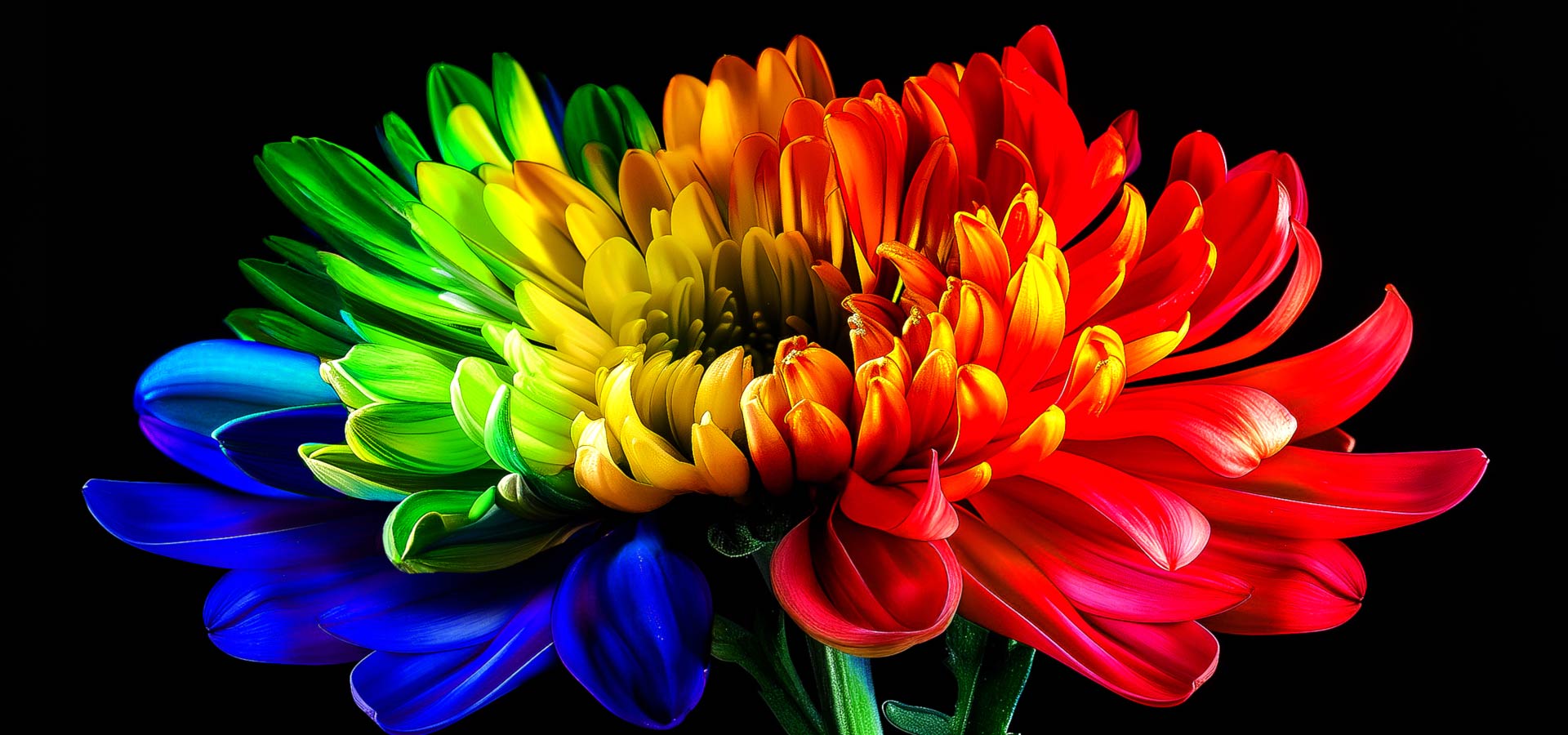 color and refined contrast.  LG Micro RGB evo AI MRGB95, susținut de RGB Primary Color Ultra cu Micro RGB Control, afișează lumină RGB controlată cu precizie prin intermediul motoarelor Micro RGB separate, formând o imagine florală cu culori bogate și echilibrate și un contrast rafinat.