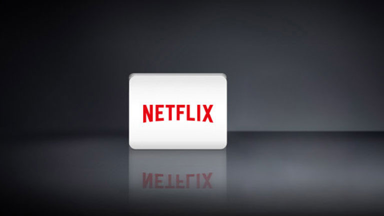 Trei sigle de aplicații de la stânga la dreapta: Netflix 