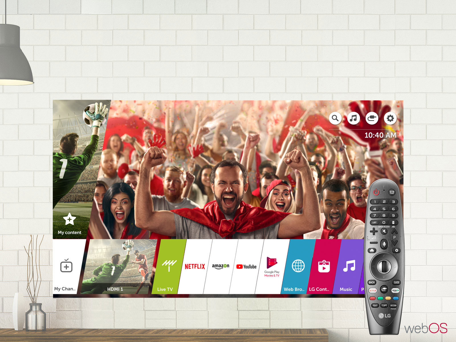 WebOS simplu și intuitiv<br>1