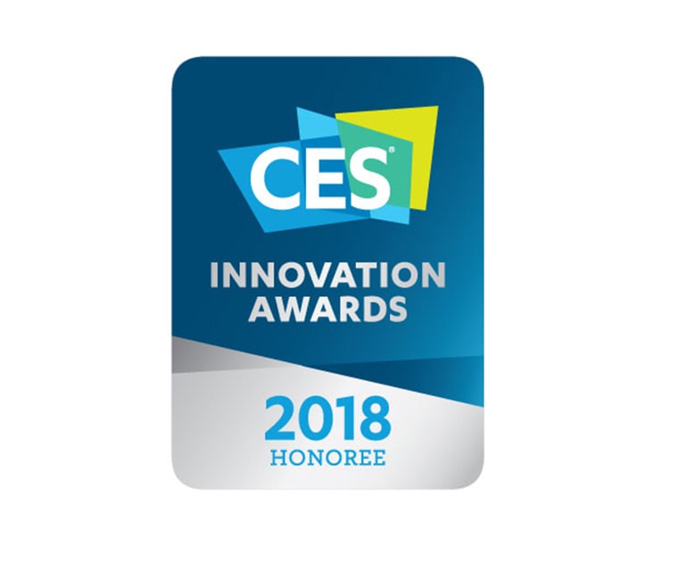 Premiat în cadrul CES 2018<br>2