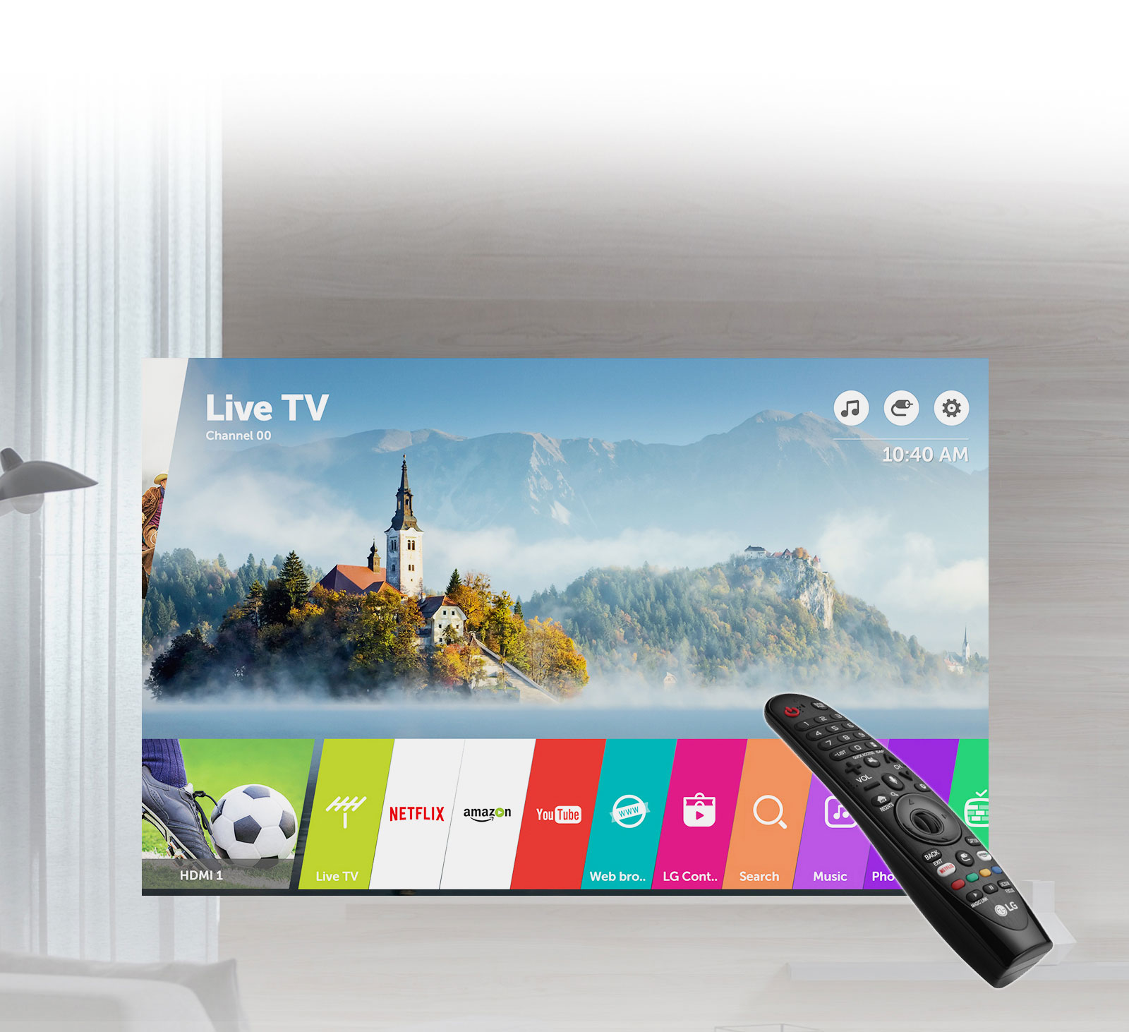 webOS 3.5 simplu și intuitiv<br>1