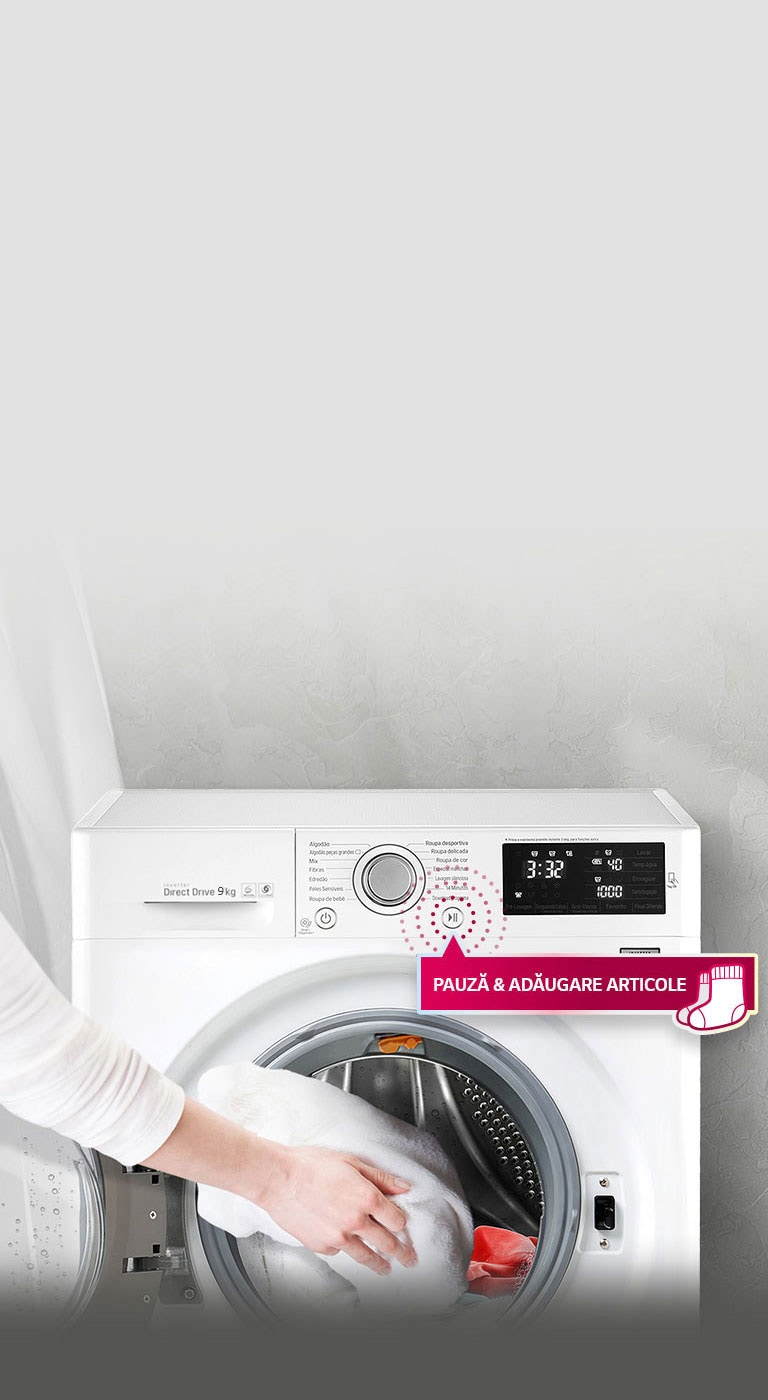 Pauză & adăugare articole