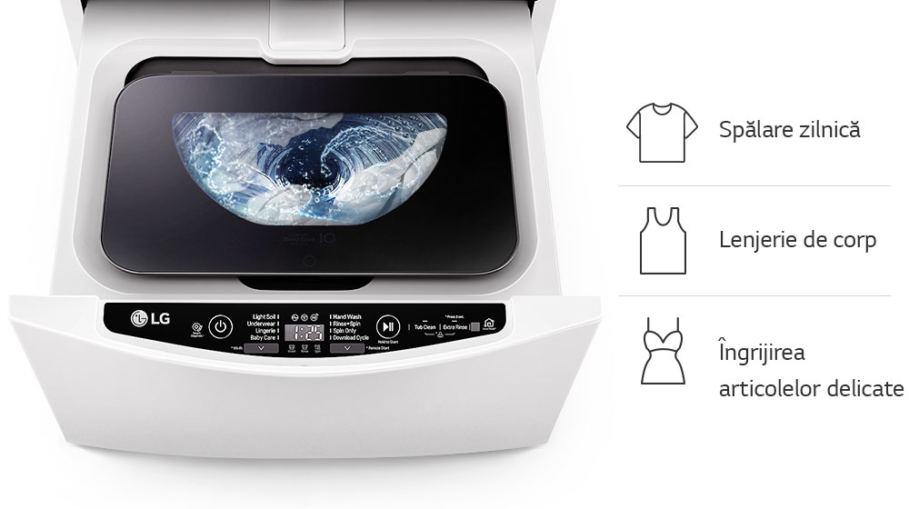 Încărcături mici cu WaveWash™ <br>2