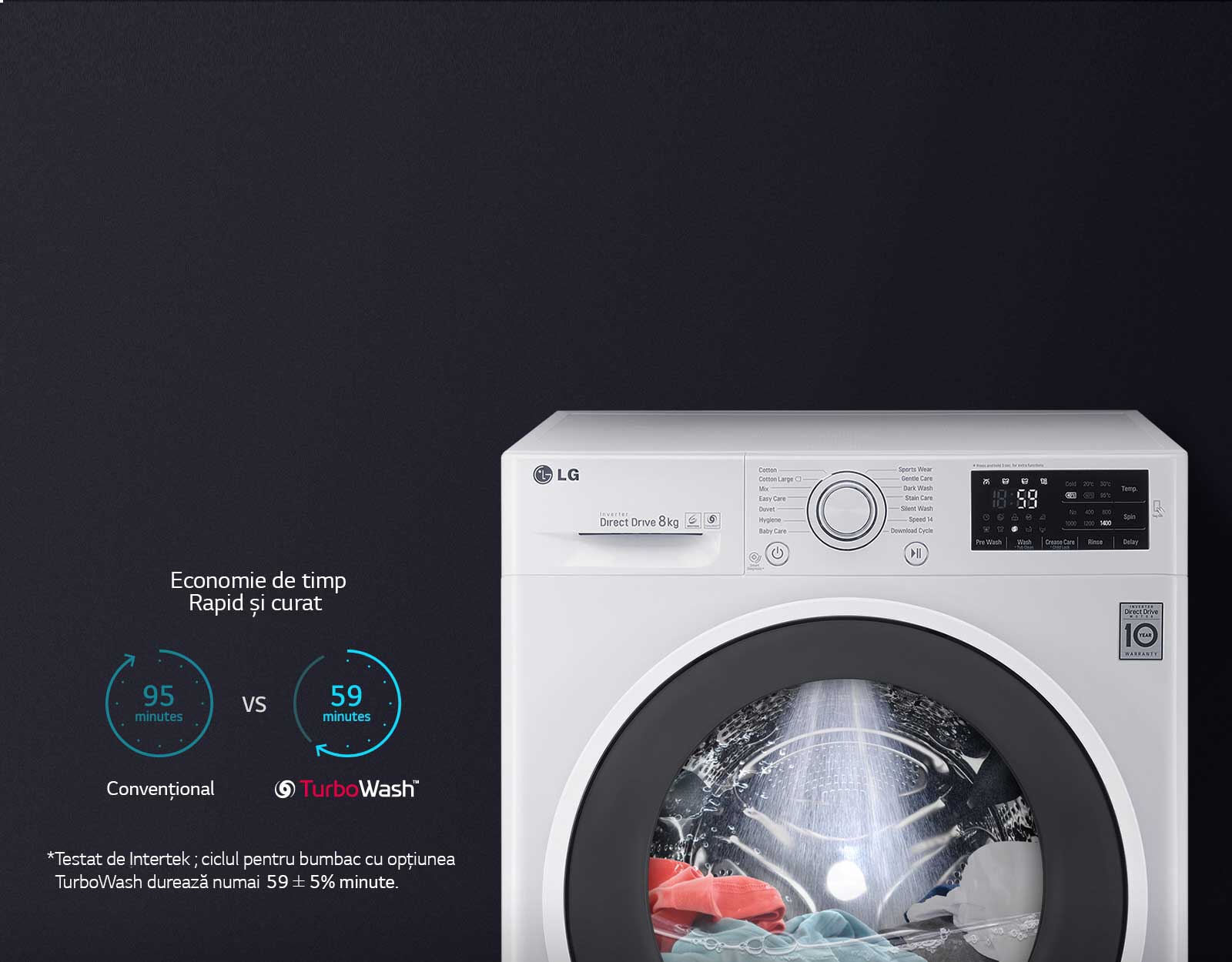 RAPID SI CURAT cu TurboWash™1