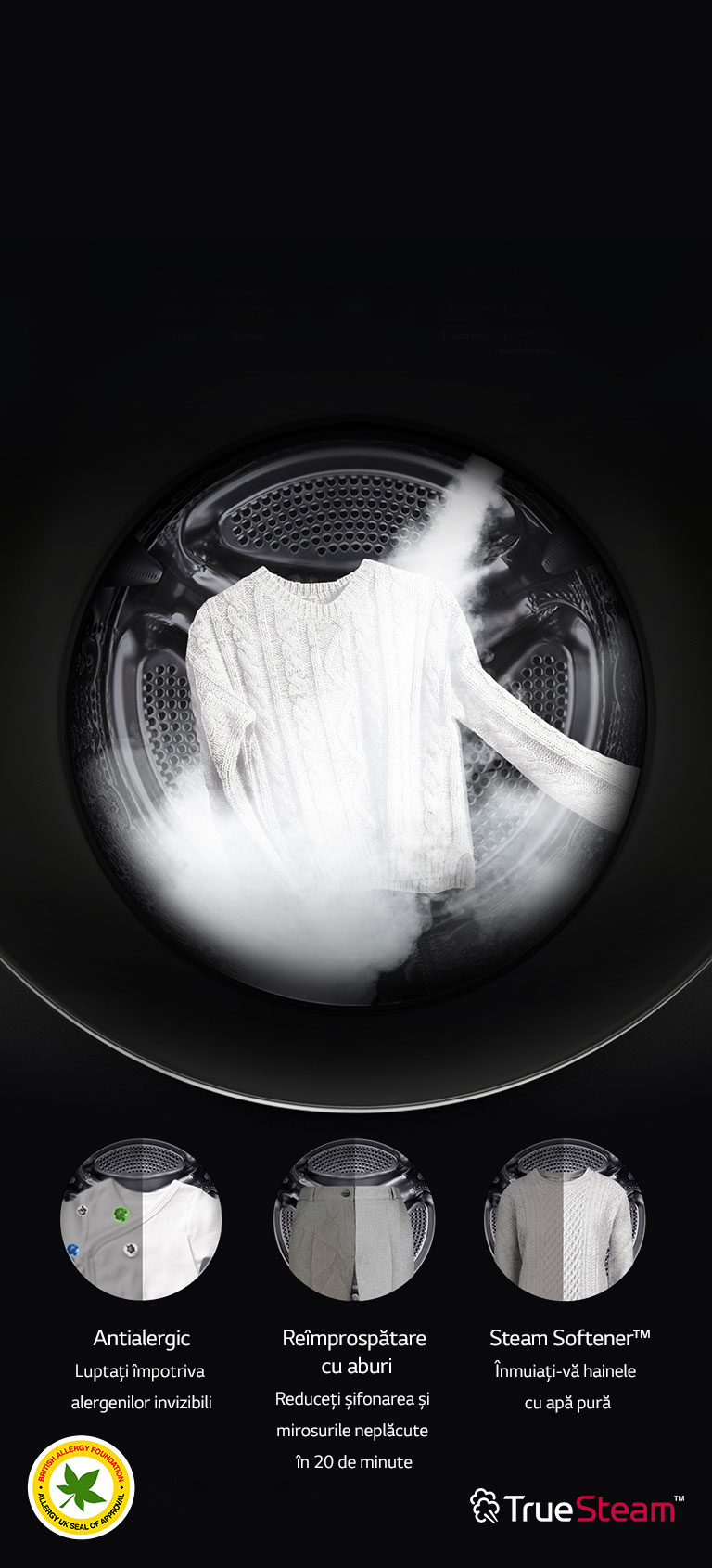 Alergeni reduși cu 99,9Ŵ