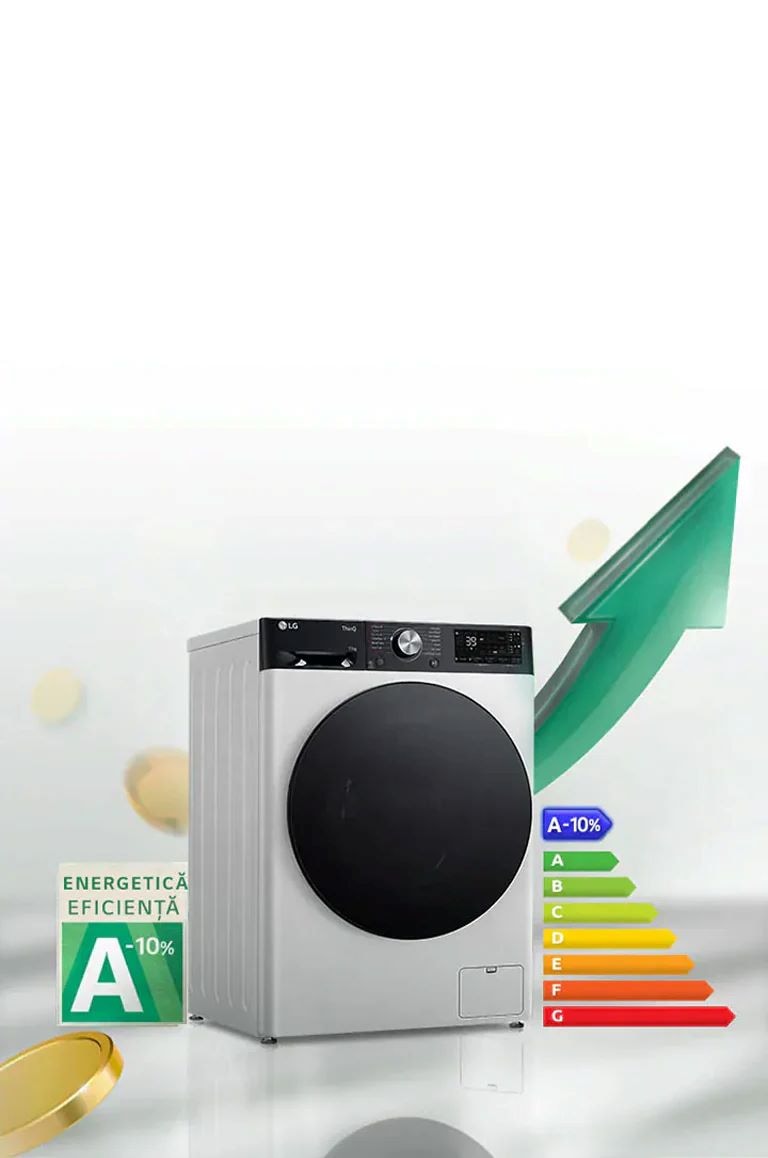 Eticheta de rating al eficienței energetice A-10% și graficul de rating 