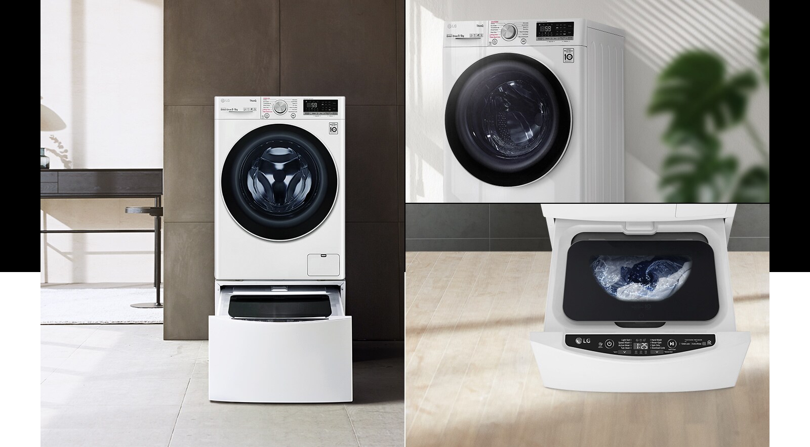 Disponibilă cu TWINWash™ Mini