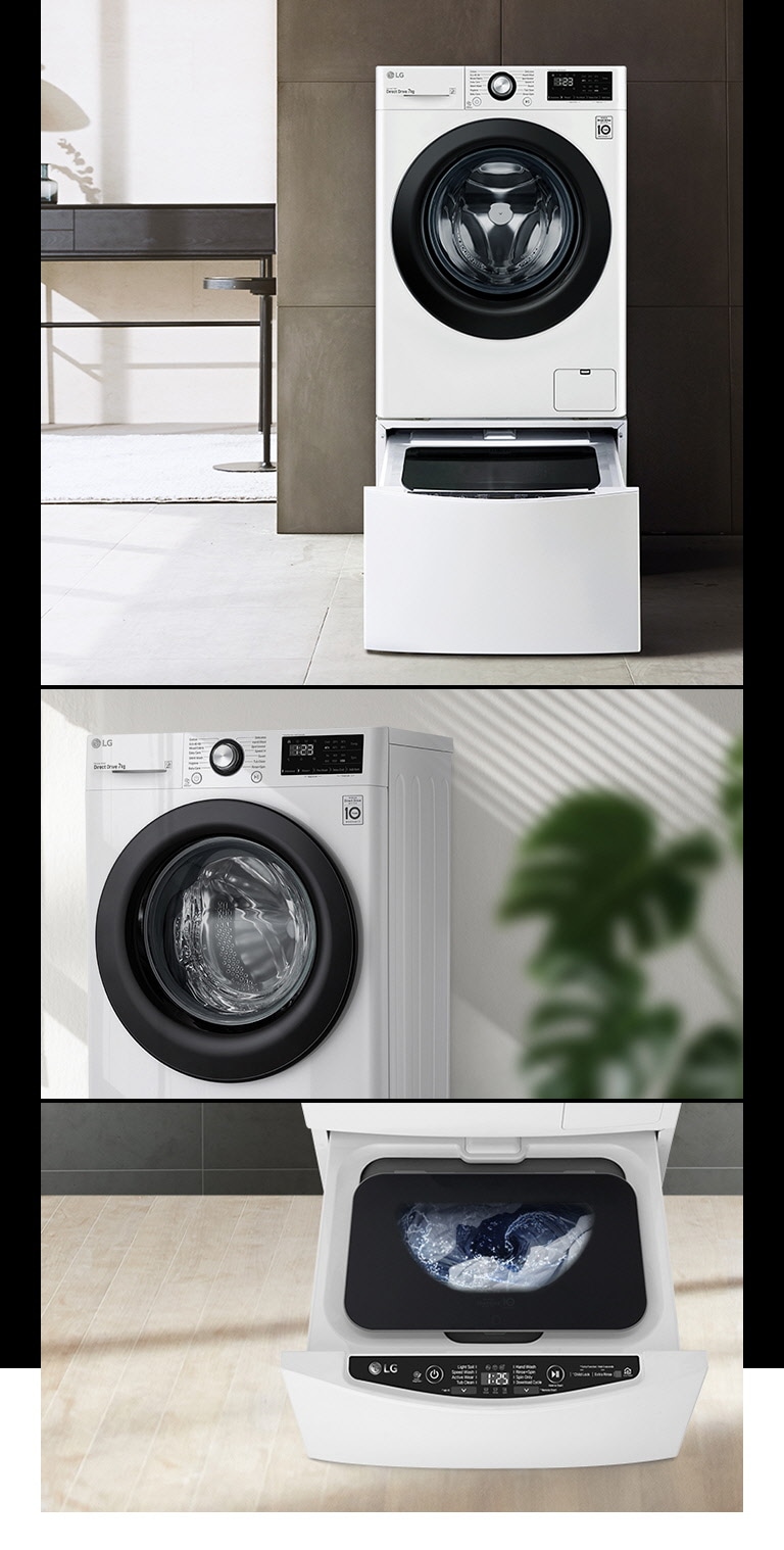 Disponibilă cu TWINWash™ Mini