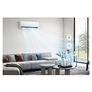 LG Aer Condiționat LG | Deluxe Hyper | 9000 BTU | Dual Inverter| WI-FI | Alb, LifeStyle01, HC09RK, thumbnail 13