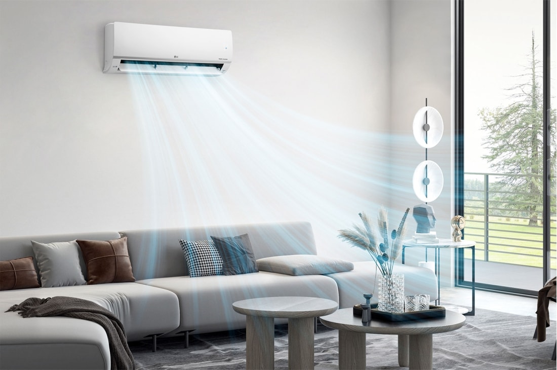 LG Aer Condiționat LG | Deluxe Hyper | 9000 BTU | Dual Inverter| WI-FI | Alb, LifeStyle01, HC09RK, thumbnail 13