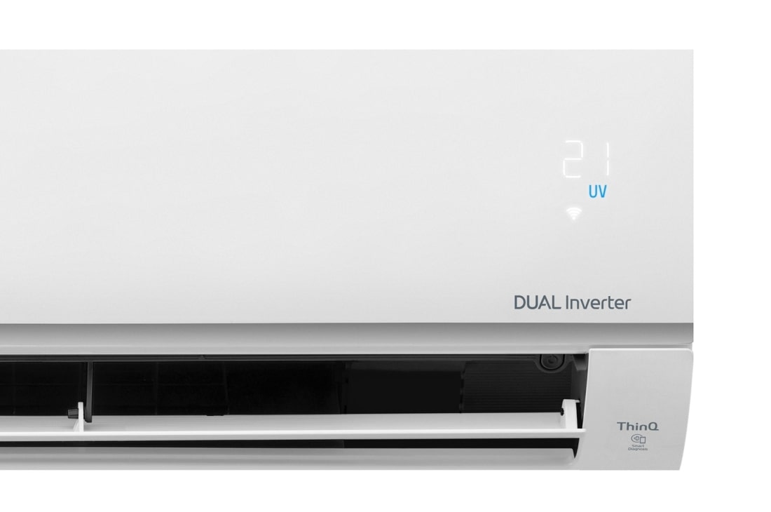 LG Aer Condiționat LG | Deluxe Hyper | 12000 BTU | Dual Inverter | WI-FI | Alb, Detalii, HC12RK, thumbnail 3