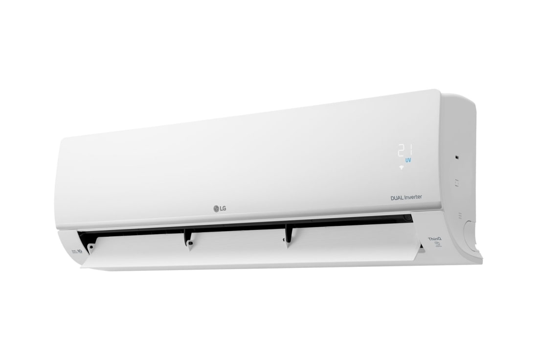 LG Aer Condiționat LG | Deluxe Hyper | 12000 BTU | Dual Inverter | WI-FI | Alb, RightSide_Open, HC12RK, thumbnail 5