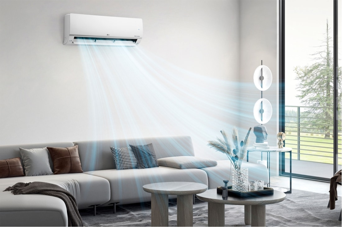 LG Aer Condiționat LG | Deluxe Hyper | 12000 BTU | Dual Inverter | WI-FI | Alb, LifeStyle01, HC12RK, thumbnail 13