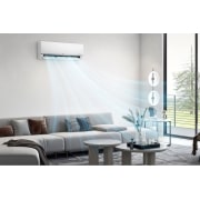 LG Aer Condiționat LG | Deluxe Hyper | 12000 BTU | Dual Inverter | WI-FI | Alb, LifeStyle01, HC12RK, thumbnail 13