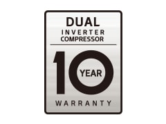 10-year warranty logo.