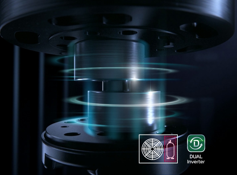 Operating DUAL inverter compressor™