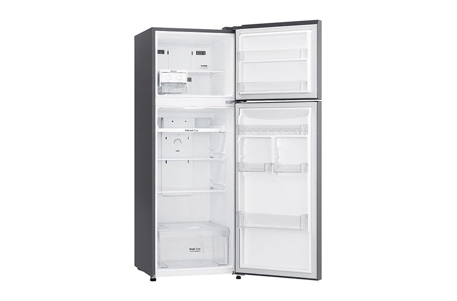 LG Frigider LG | Clasa F | 312 L | Total No Frost | Door Cooling+™ | LINEAR Cooling™ | Gri metalizat, GTB523PZCZD, thumbnail 4