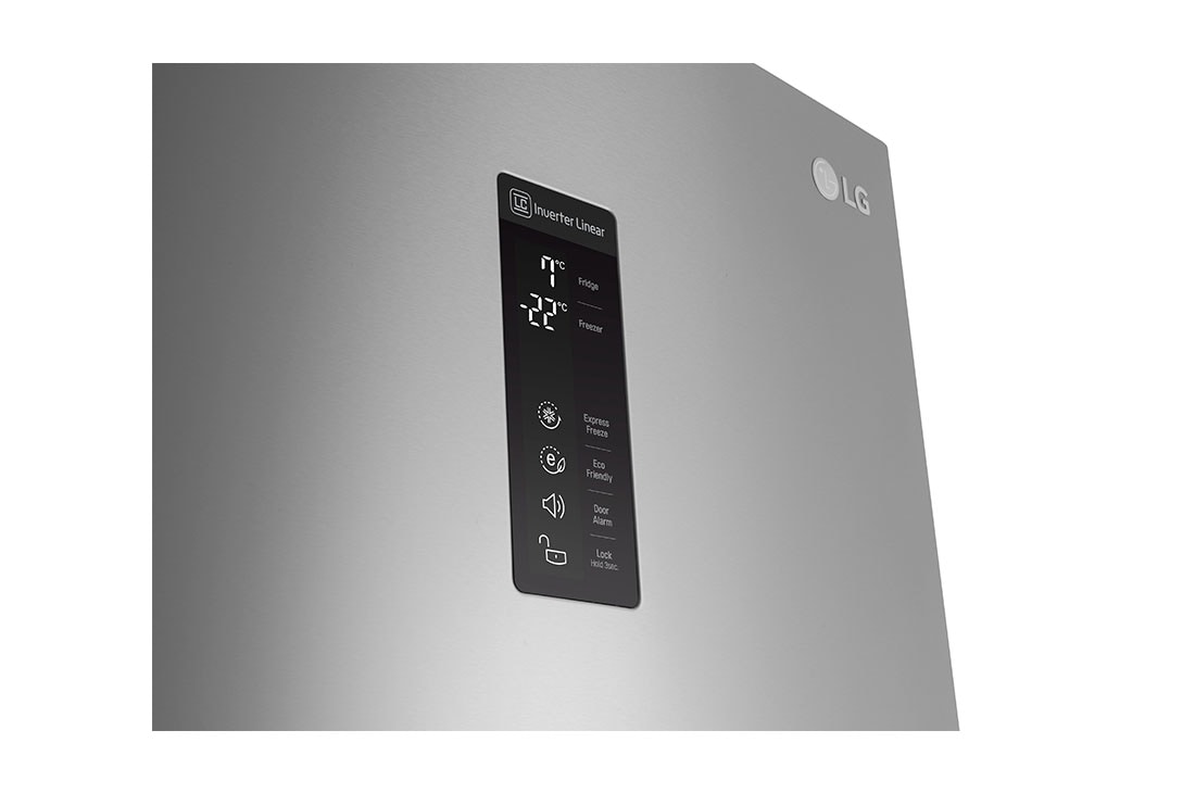 LG Combina frigorifica | 318 L | Total No Frost | Compresor Linear Inverter 10 ani Garantie, GBB59PZDZS, thumbnail 9