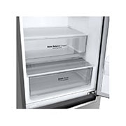 LG Combină frigorifică | Clasa E | 341 L | Total No Frost | Compresor Linear Inverter 10 ani Garanție | Door Cooling | SmartThinQ™ | Gri metalizat, GBB61PZHZN, thumbnail 4
