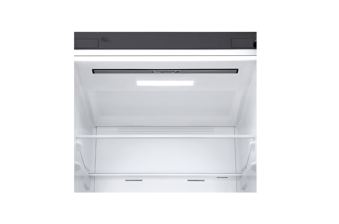 LG Combină frigorifică | Clasa E | 341 L | Total No Frost | Compresor Linear Inverter 10 ani Garanție | Door Cooling | SmartThinQ™ | Gri metalizat, GBB61PZHZN, thumbnail 5