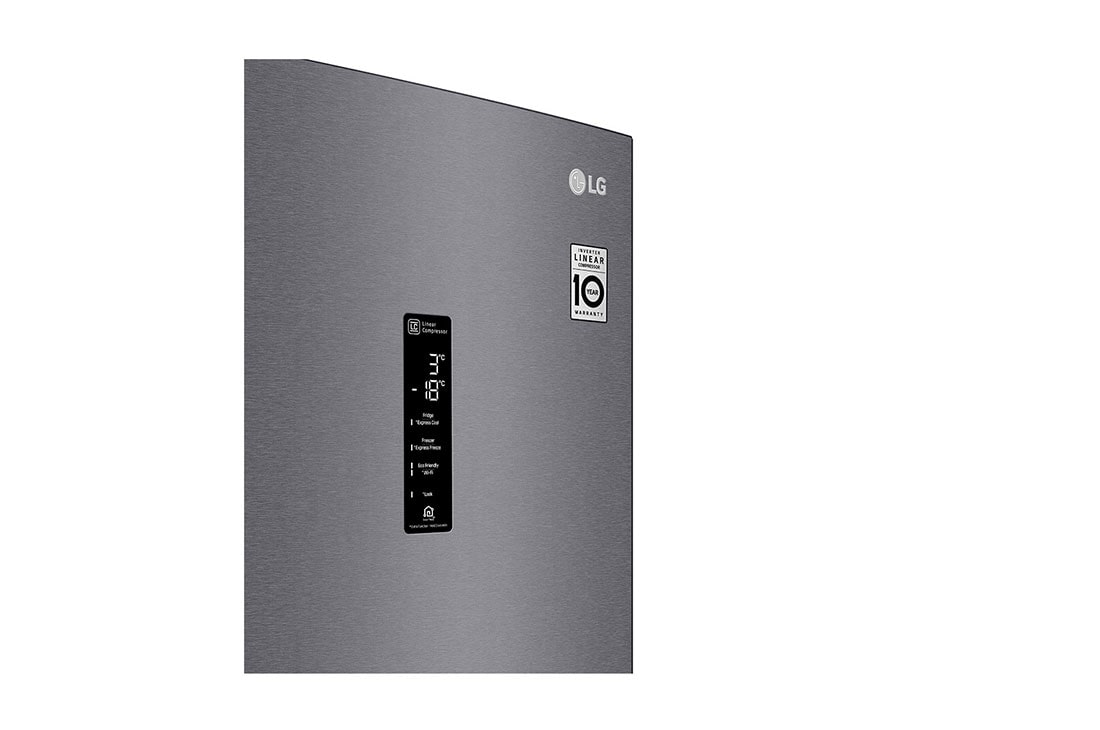 LG Combină frigorifică | Clasa E | 384 L | Total No Frost | Compresor Linear Inverter 10 ani Garanție | Door Cooling, GBB62DSHZN, thumbnail 5