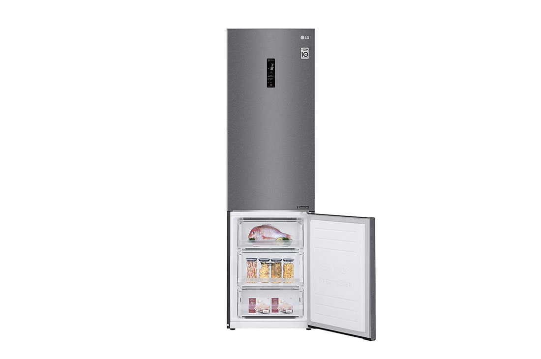 LG Combină frigorifică | Clasa E | 384 L | Total No Frost | Compresor Linear Inverter 10 ani Garanție | Door Cooling, GBB62DSHZN, thumbnail 8