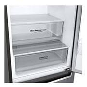 LG Combină frigorifică | Clasa E | 384 L | Total No Frost | Compresor Linear Inverter 10 ani Garanție | Door Cooling, GBB62DSHZN, thumbnail 3