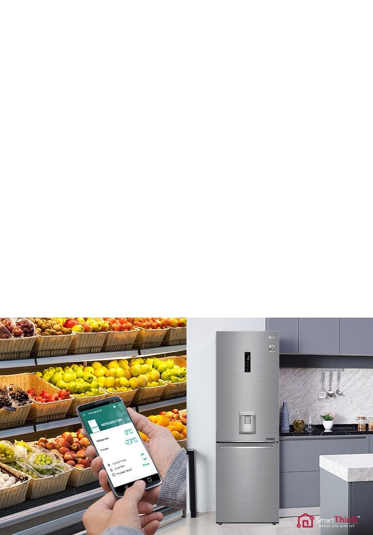 Reglează setările frigiderului de la distanță